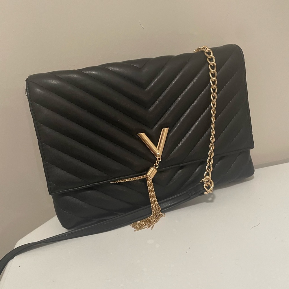 Crossi Medium size black crossbody bag